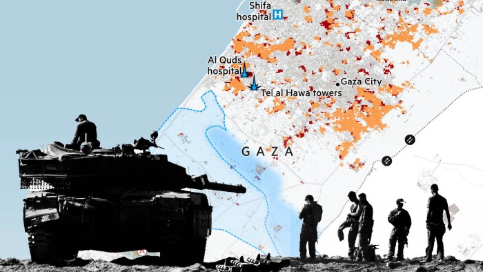 The Israel Hamas War In Maps Latest Updates