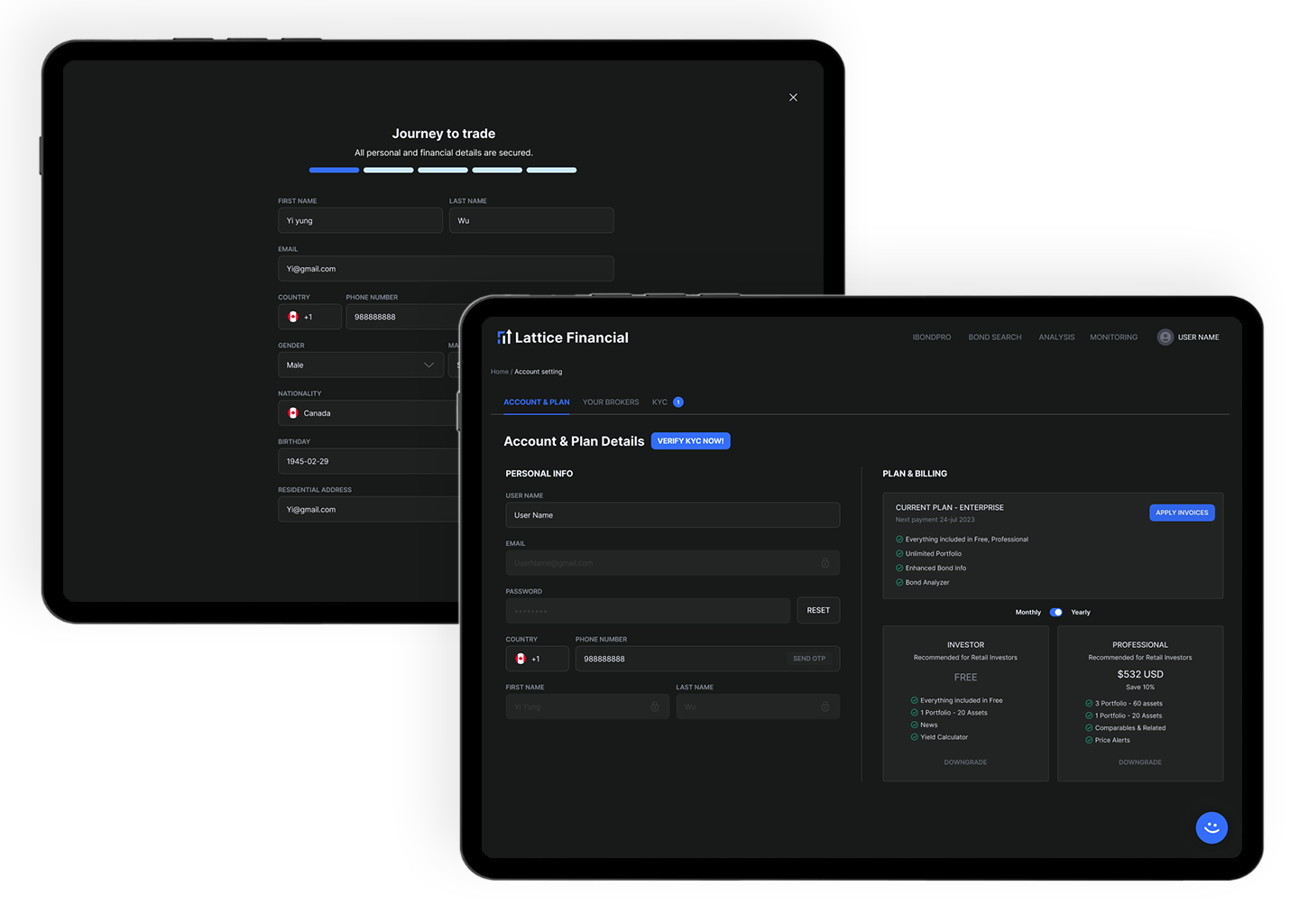 Landingpage Signup Step 2